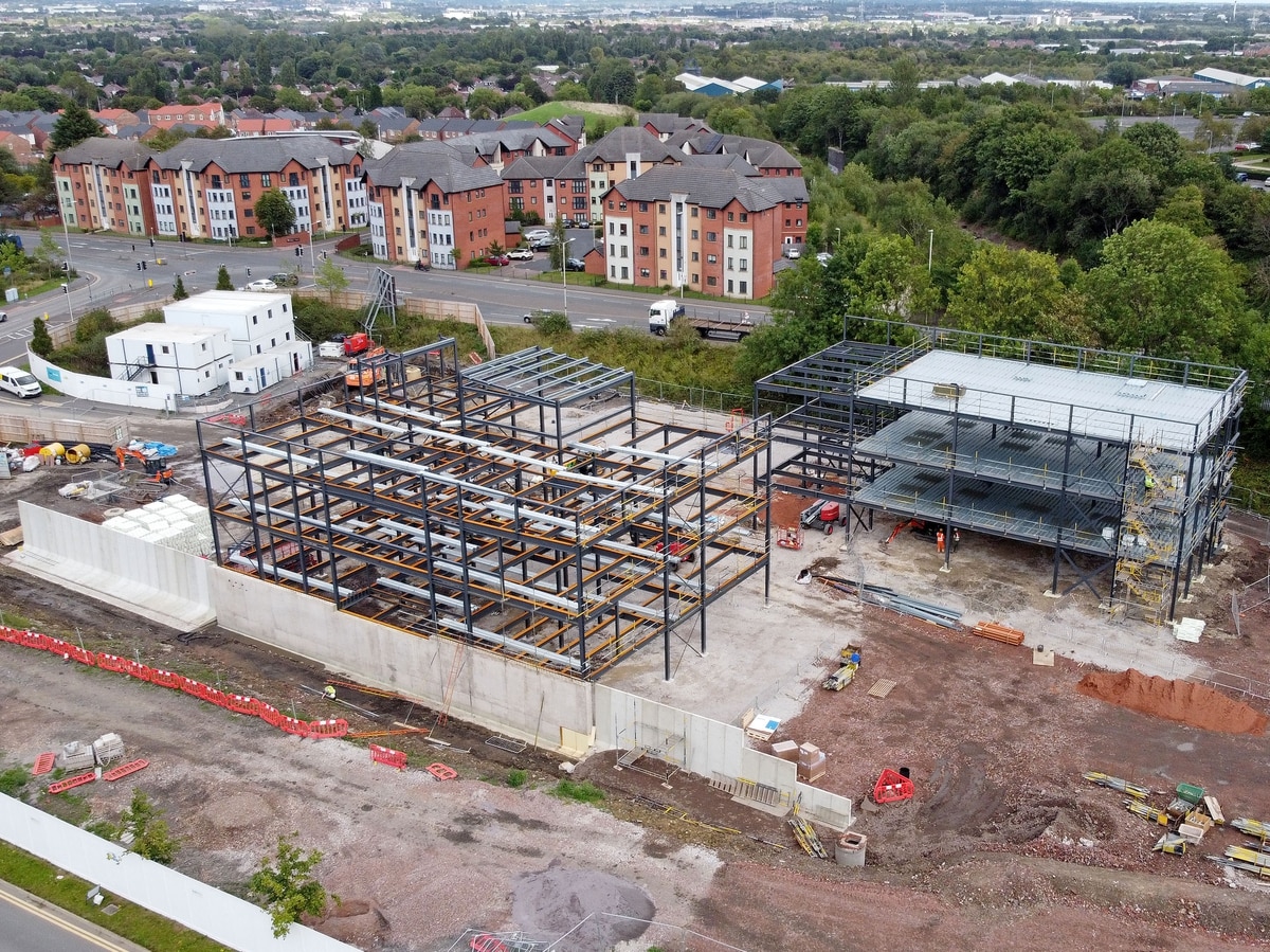 Dudley College's new £32m innovation centre rising up from ground ...