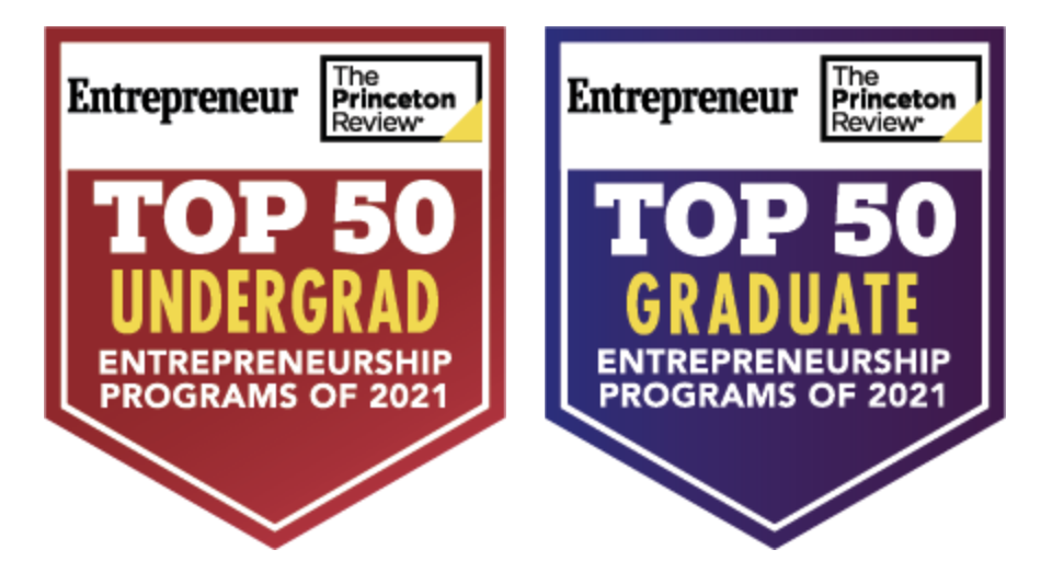 Princeton Review Ranks UMD in Top 10 for Innovation & Entrepreneurship