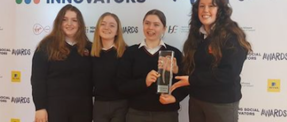 Rosses CS students land major social innovation award