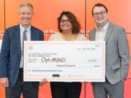 The Last Word: OptiMIND Founder on Winning a $40,000 Award for Research Innovation at UTD's Big Idea Competition » Dallas Innovates