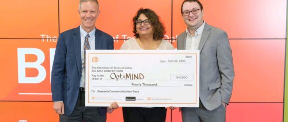 The Last Word: OptiMIND Founder on Winning a $40,000 Award for Research Innovation at UTD's Big Idea Competition » Dallas Innovates