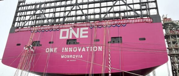24,000-TEU Container Ship “ONE INNOVATION” Delivered to Ocean Network Express – Heavy Lift News
