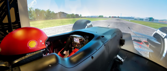Enhancing Performance and Innovation: Ferrari’s Cutting-Edge Simulator.