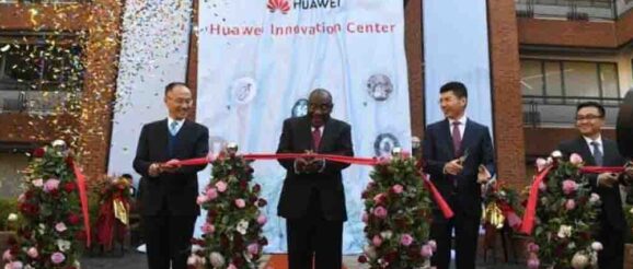 South African President opens Huawei Innovation Center