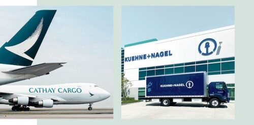 Cathay Cargo innovation brings convenience to the booking process with digital link to Kuehne+Nagel’s booking system | AJOT.COM