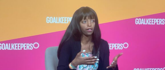 Goalkeepers changemaker Eden Tadesse’s Journey of empowering refugees through innovation