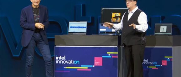 Intel Demos Lunar Lake Live On Stage At Innovation '23 Conference | HotHardware