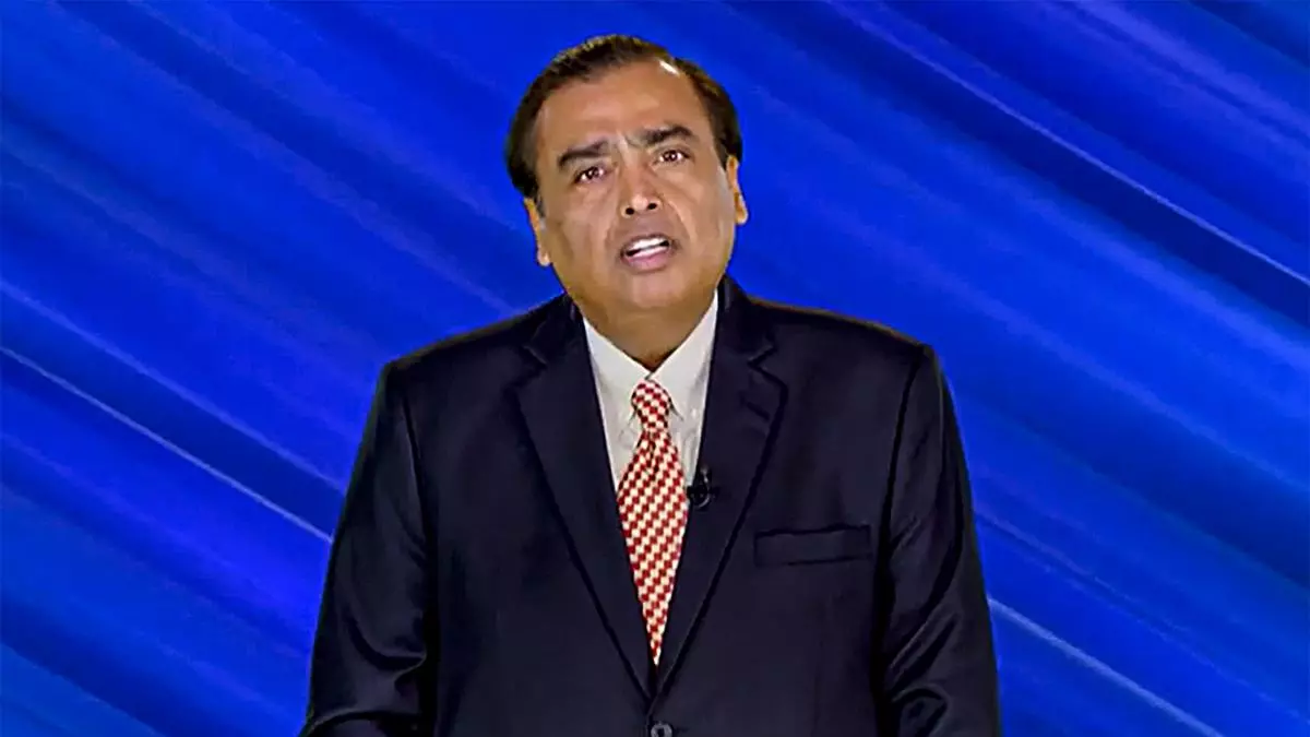 Mukesh Ambani unveils vision for Reliance Industries’ future: Creating value and innovation - The Hindu BusinessLine