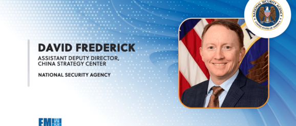 NSA's David Frederick on Technological Competition Between US & China, Plans for 'Innovation Pipeline'