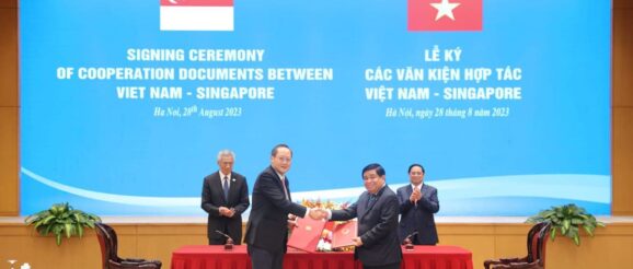 Singapore and Vietnam expand scope of economic cooperation, sign deals on sustainability, innovation