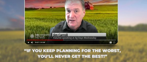 Daily Inspiration: Agriculture & Innovation – “If you keep planning for the worst, you’ll never get the best!”