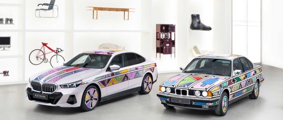 Art Meets Innovation: The BMW i5 Flow NOSTOKANA.