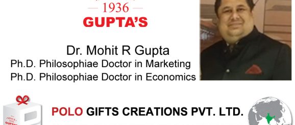 Dr. Mohit R Gupta: Pioneering Gifting, Sales Promotions & Marketing With Vision And Innovation