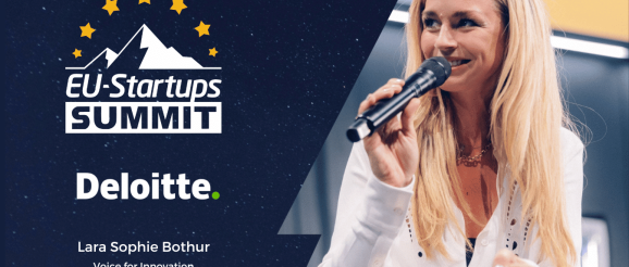 Lara Sophie Bothur, Voice for Innovation at Deloitte, will speak at this year’s EU-Startups Summit! | EU-Startups