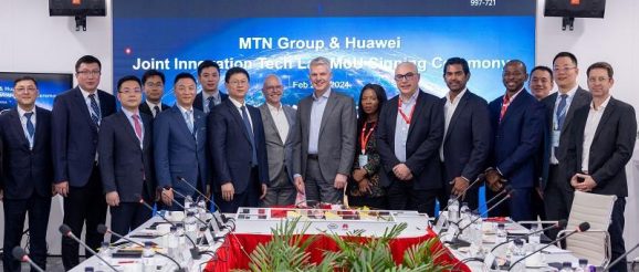 MTN, Huawei sign an MoU for a joint innovation technology lab