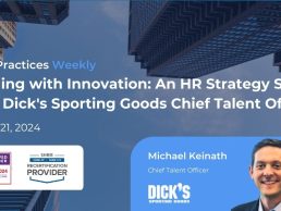 Leading with Innovation: An HR Strategy Session with Dick's Sporting Goods Chief Talent Officer